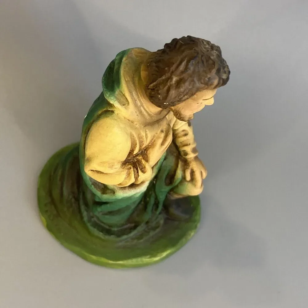 Columbia Statuary Chalkware Joseph Nativity Figure 4
